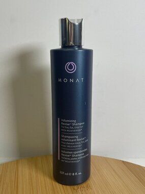Monat Volumizing Revive Shampoo Infused w/Rejuveniqe 8oz Sealed For Fine Hair